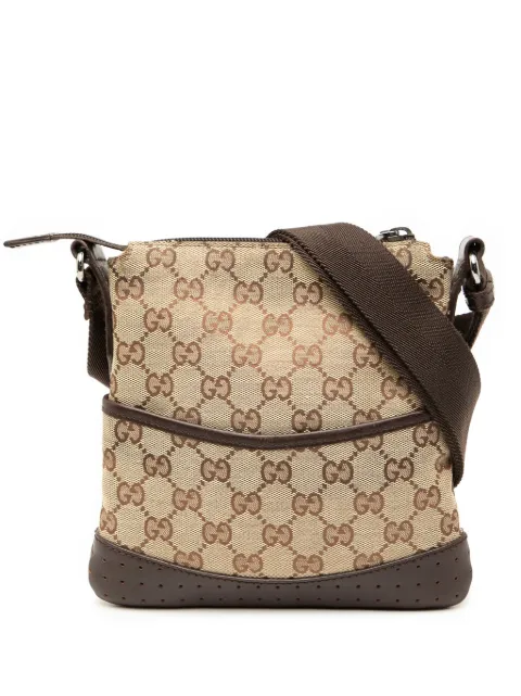 Gucci Pre-Owned 2000-2015 Small GG Canvas Perforated crossbody bag
