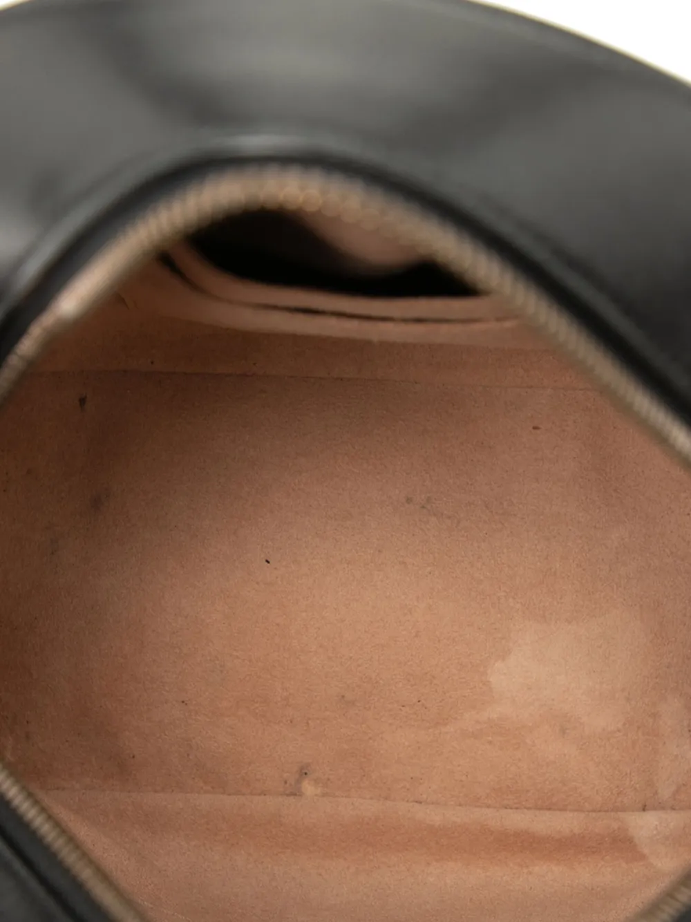 Pre-owned Gucci 2000-2015 Small Gg Marmont Matelasse Leather Animalier Backpack In Black