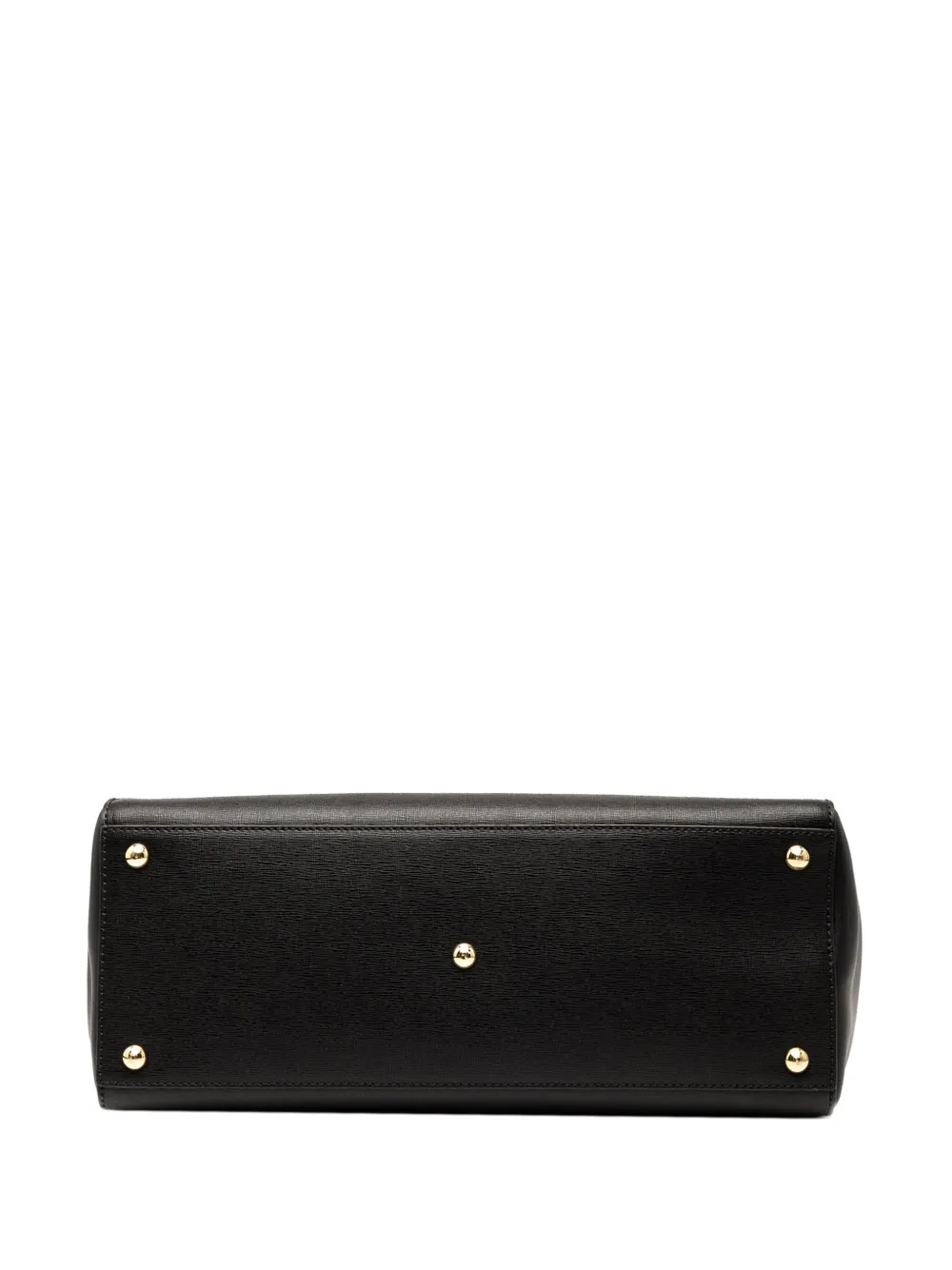 FENDI Pre-owned 2000-2010 Medium Leather 2jours Satchel In Black