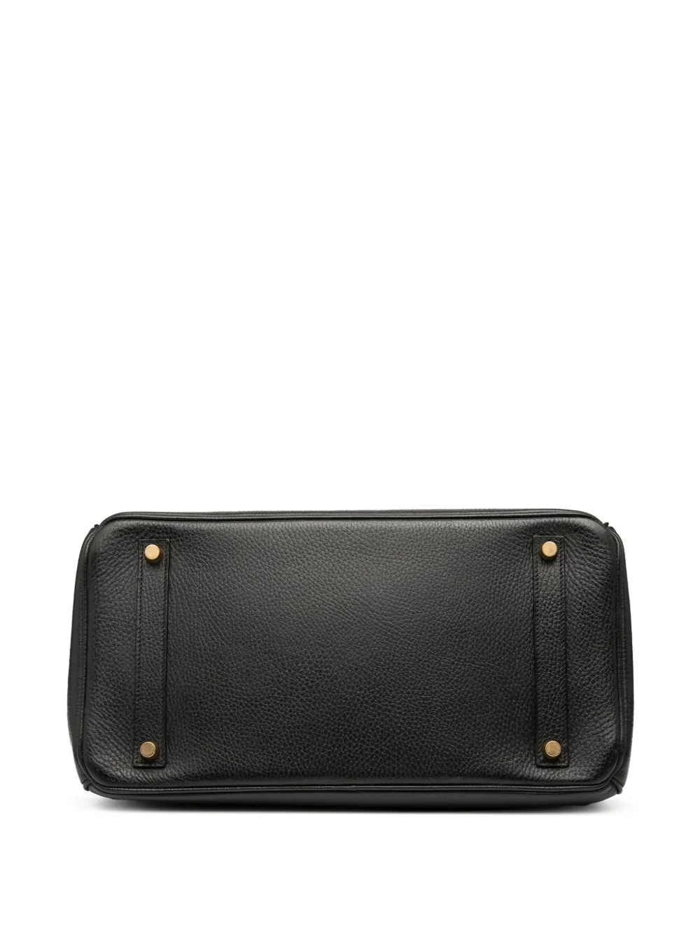 HERMES Pre-owned 1999 Ardennes Birkin Retourne 35 Handbag In Black