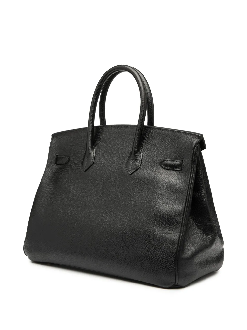 HERMES Pre-owned 1999 Ardennes Birkin Retourne 35 Handbag In Black