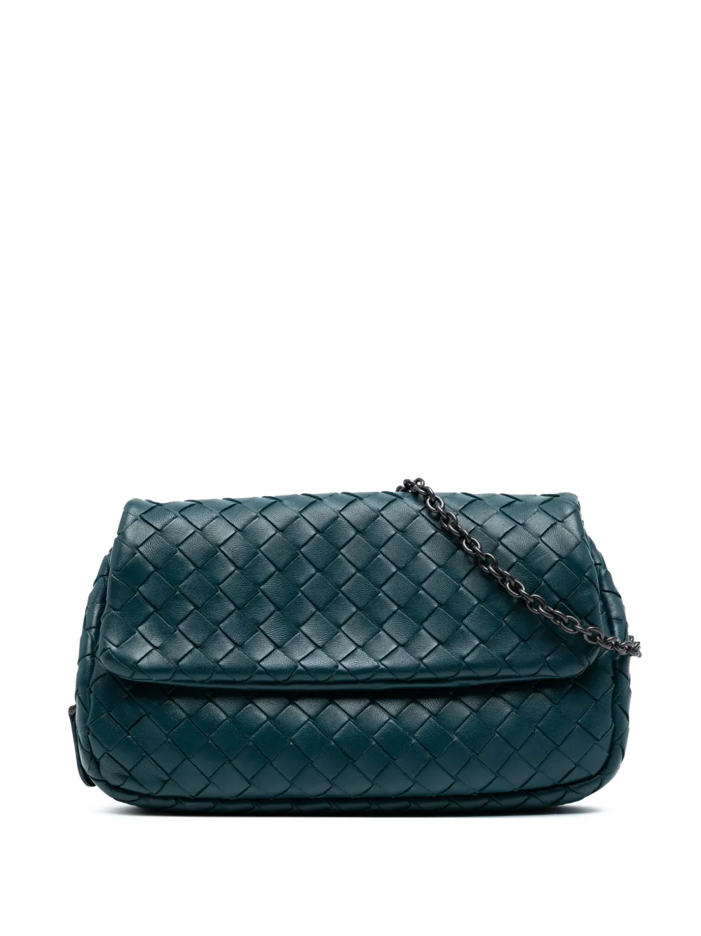 Bottega Veneta Pre-Owned 2012-2025 ミニナッパ イントレチャート エキスパンダブル チェーン Bottega Veneta Pre-Owned 2012-2025 ミニナッパ イントレチャート エキスパンダブル チェーン