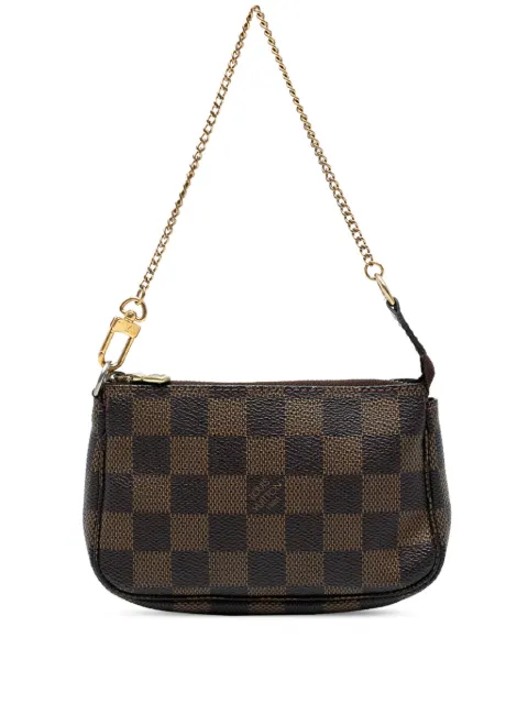 Louis Vuitton Pre-Owned 2008 Damier Ebene Mini Pochette Accessoires handbag