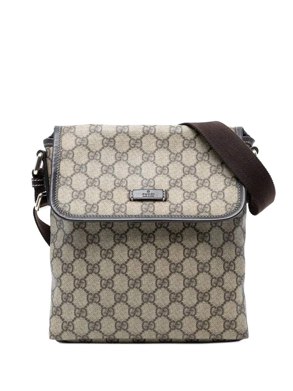 Gucci Pre-Owned 2016-2025 GGスプリーム ショルダーバッグ - ブラウン Gucci Pre-Owned 2016-2025 GGスプリーム ショルダーバッグ - ブラウン