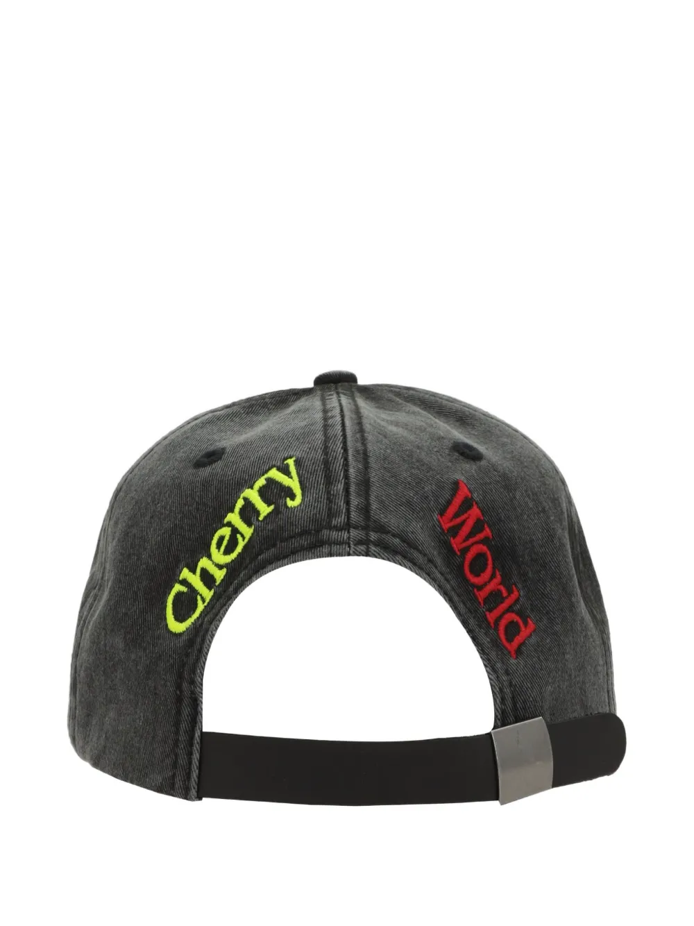 Cherry World logo-embroidered cap | Image 2