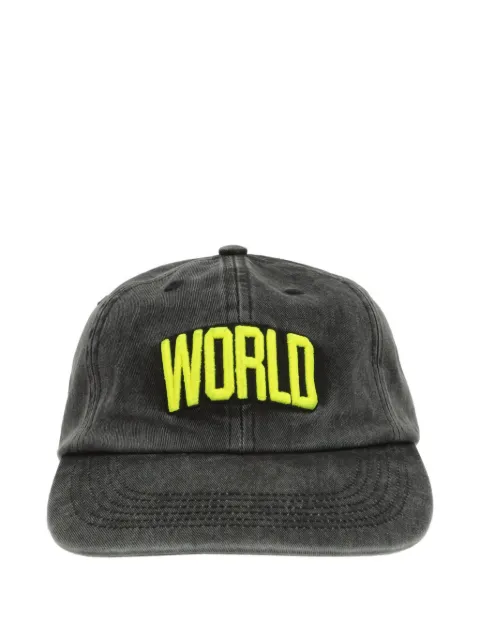 Cherry World logo-embroidered cap