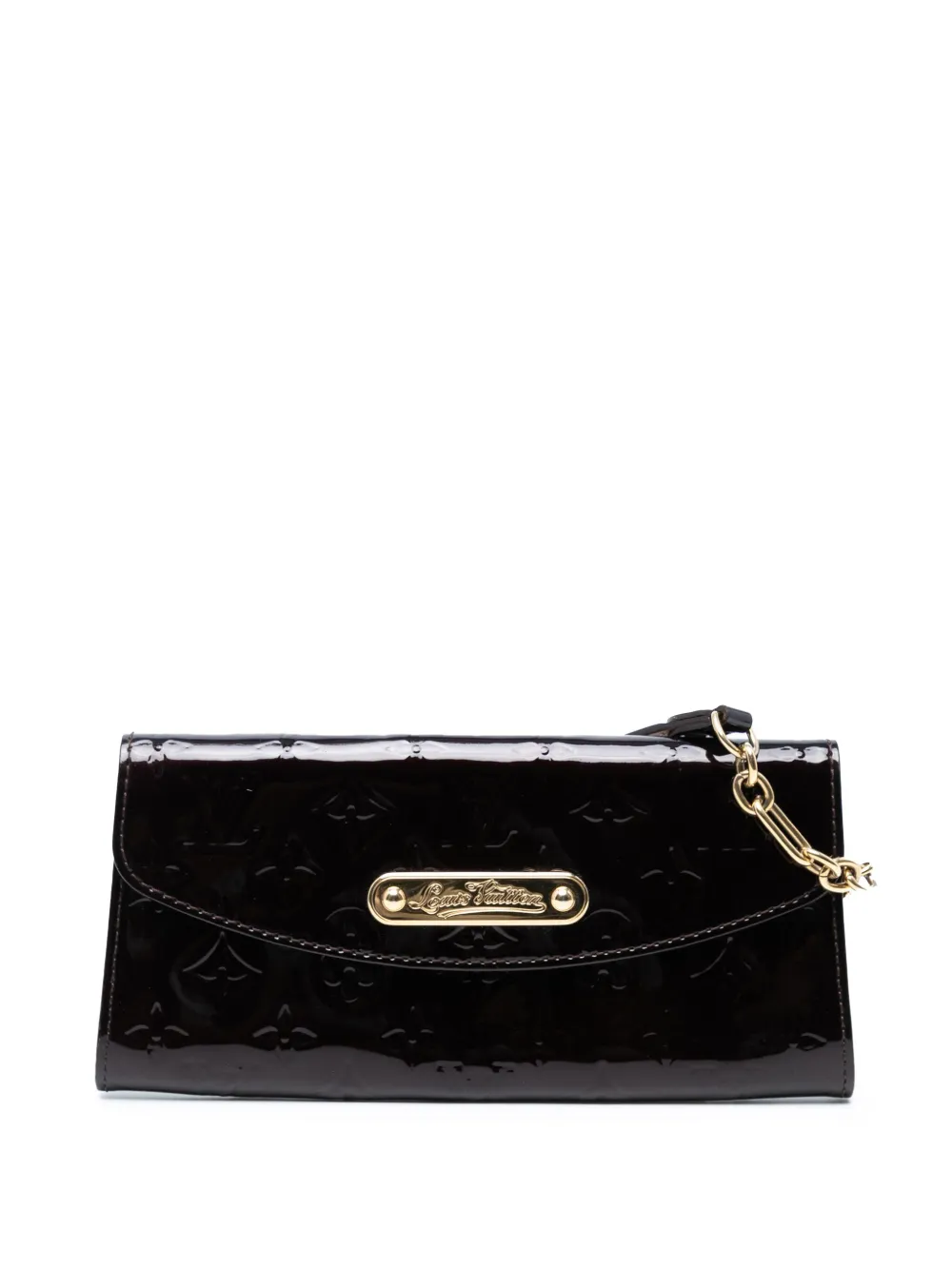 Louis Vuitton Pre-Owned 2010-2025 モノグラム ヴェルニ サンセット ブルバード ショルダーバッグ - Louis Vuitton Pre-Owned 2010-2025 モノグラム ヴェルニ サンセット ブルバード ショルダーバッグ -