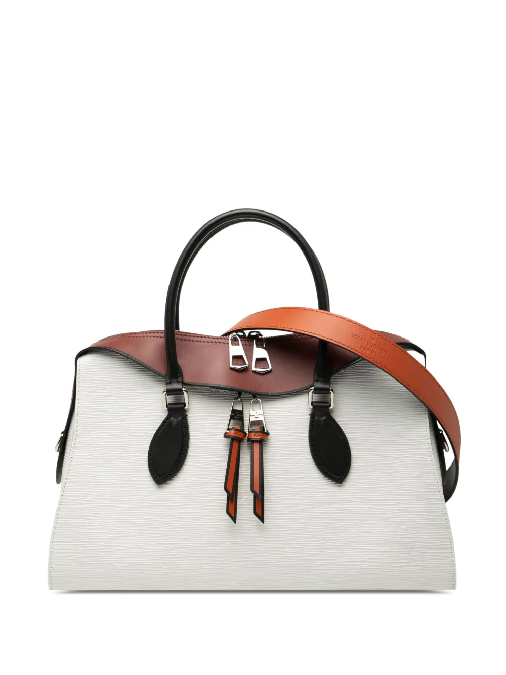 Louis Vuitton Pre-Owned 2018 エピ チュイルリー サッチェルバッグ - ホワイト Louis Vuitton Pre-Owned 2018 エピ チュイルリー サッチェルバッグ - ホワイト