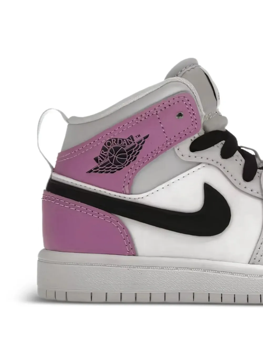 Jordan Kids Air Jordan 1 Mid Barely Grape sneakers - Grijs