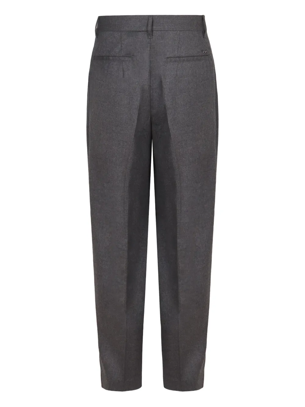 Emporio Armani tailored wool trousers - Grijs