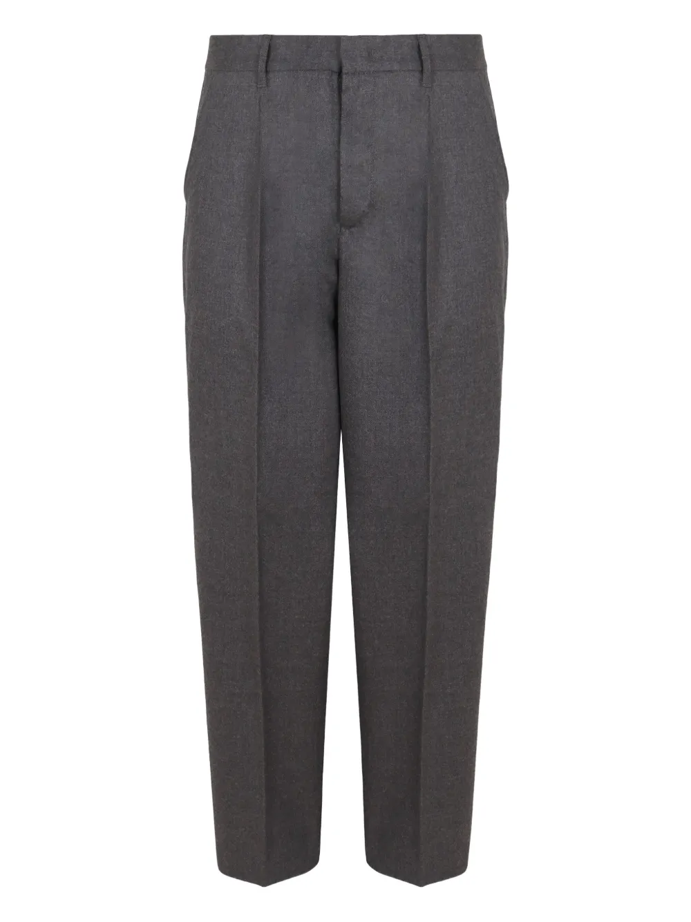 Emporio Armani tailored wool trousers - グレー Emporio Armani tailored wool trousers - グレー