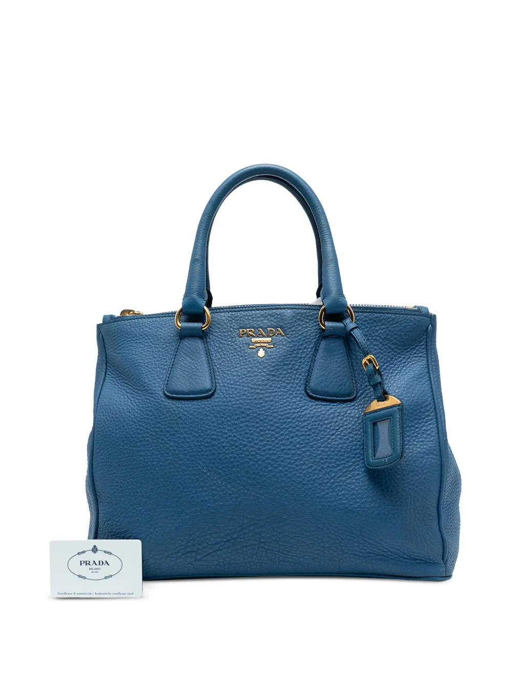 Prada Pre-Owned 2010-2025 ヴィッテロダイノ ダブルジップ コンバー