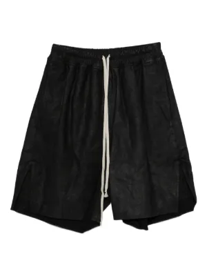 Rick Owens ワイド ショートパンツ | ブラック | FARFETCH JP