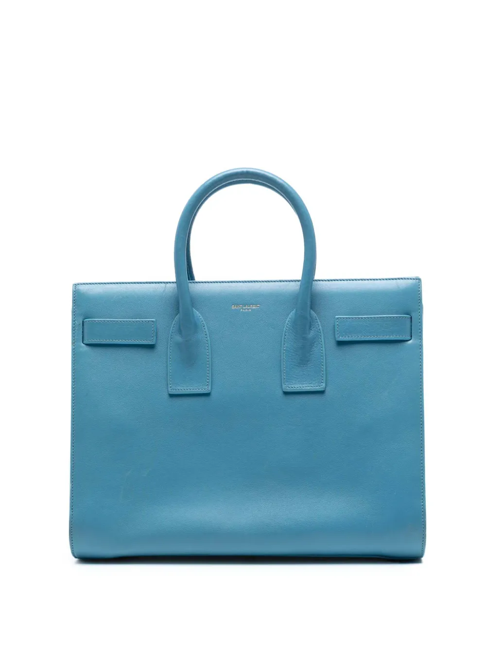 Saint Laurent Pre-Owned Borsa a tracolla Sac De Jour piccola in pelle 2014 - Blu
