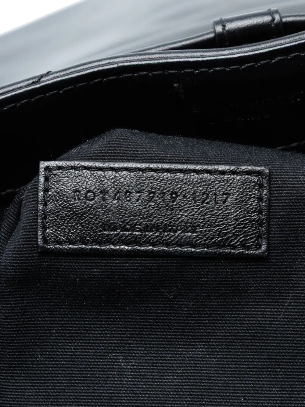 SAINT LAURENT Pre-owned 2017 Medium Matelasse Leather Monogram Loulou Backpack In Black