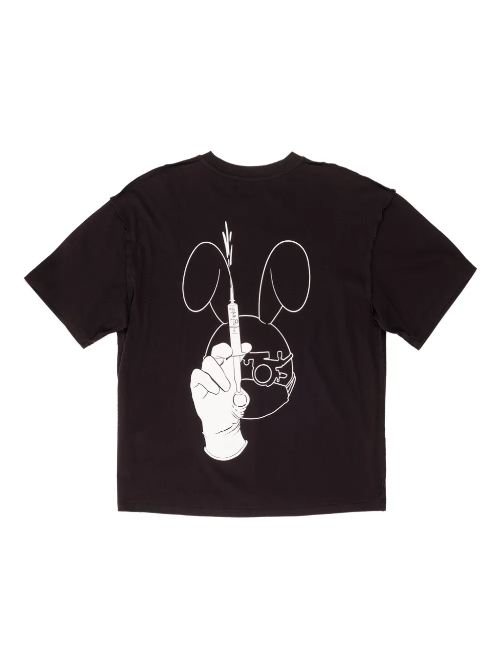 Natasha Zinko Botox Bunny T-shirt In Brown