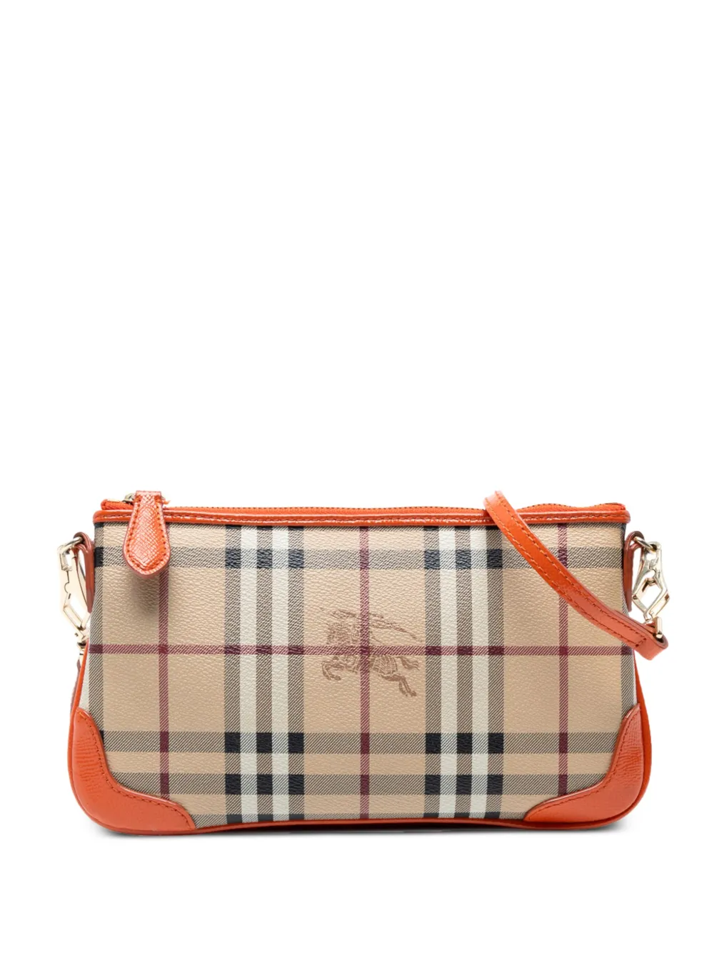 Burberry Pre-Owned 2000-2017 ヘイマーケットチェック コーテッドキャンバス ペイトン ショルダーバッグ - Burberry Pre-Owned 2000-2017 ヘイマーケットチェック コーテッドキャンバス ペイトン ショルダーバッグ -