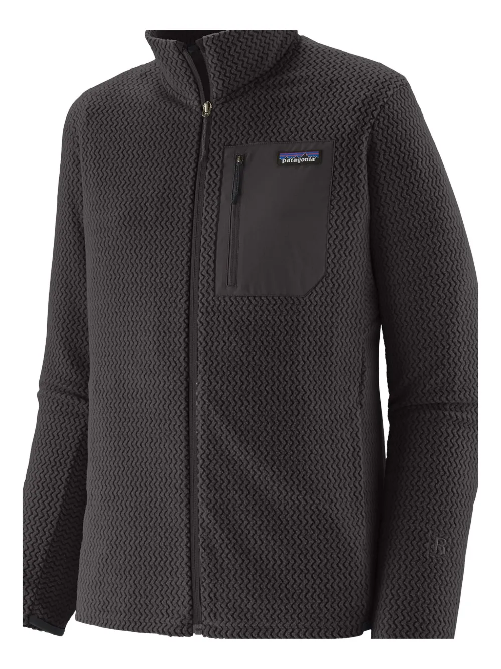 Patagonia x R1® Air textured pocket jacket - グレー