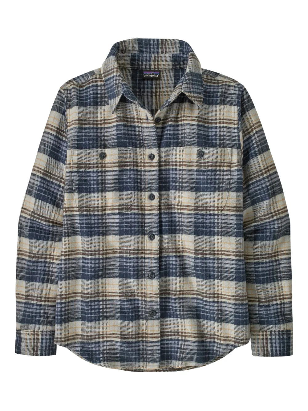 Patagonia X Fjord Plaid Pocket Shirt In Blue