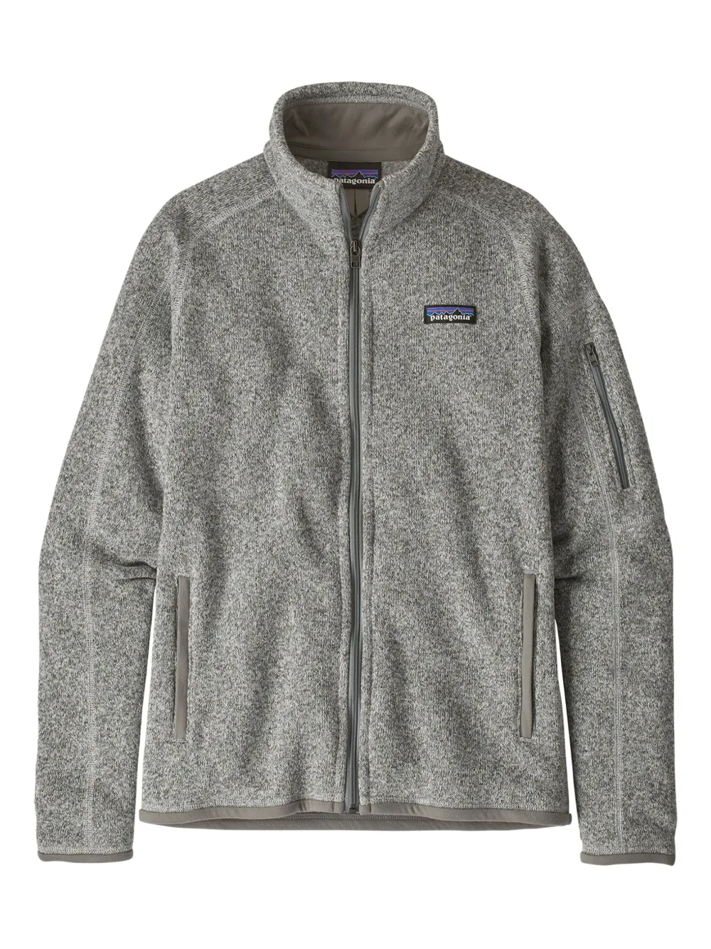 Patagonia x Better Sweater® logo patch jacket - グレー Patagonia x Better Sweater® logo patch jacket - グレー
