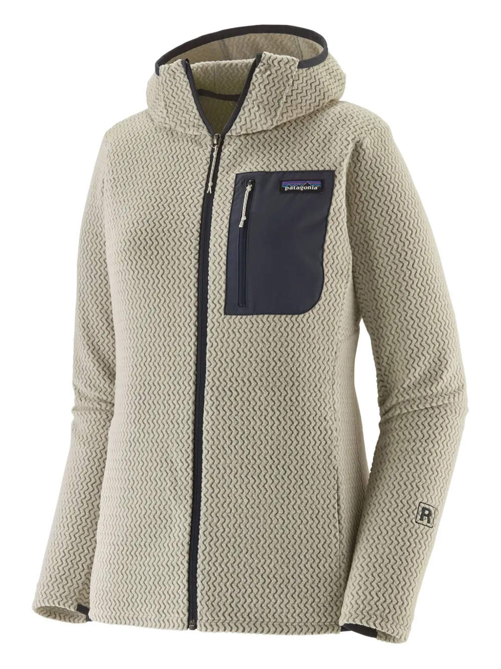 Patagonia x R1® Air hooded textured top - ニュートラル Patagonia x R1® Air hooded textured top - ニュートラル