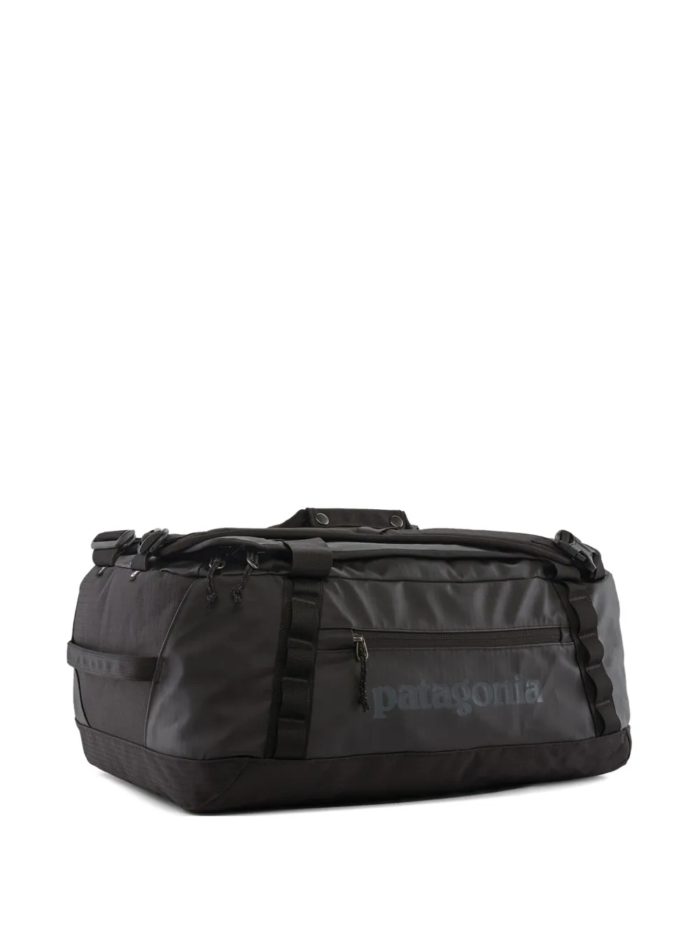 Patagonia x Hole® logo strap shoulder bag 40L - Nero