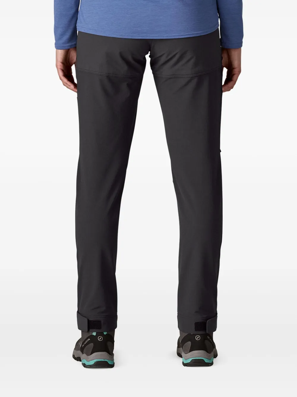 Patagonia x Terravia broek met ceintuur en vlak Grijs