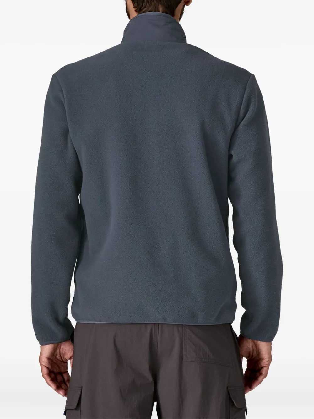 Patagonia x Synchilla trui met ritszak Blauw