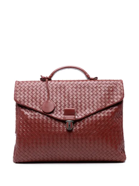 Bottega Veneta Pre-Owned bolso de mano Briefcase Briefcase en piel de napa 2012-2025
