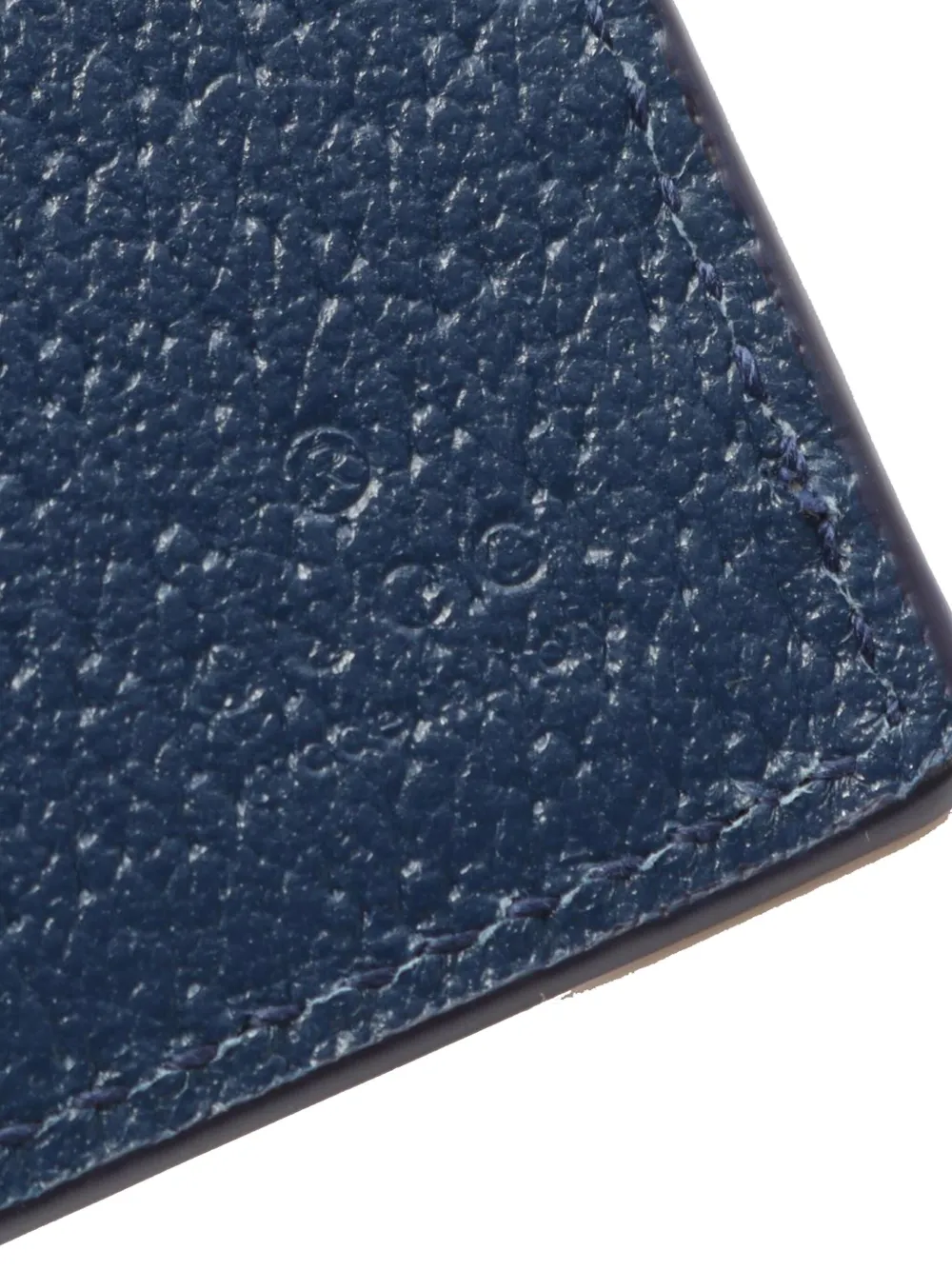 Pre-owned Gucci 2016-2025 Gg Supreme Long Case Card Holder In Brown