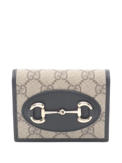 Gucci Pre-Owned cartera GG Supreme Horsebit 1955 pequeña 2016-2025