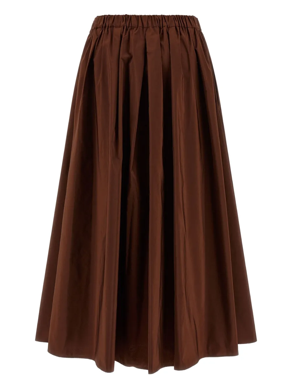 Weekend Max Mara Bruno elasticated flared skirt | Brown | Image 1