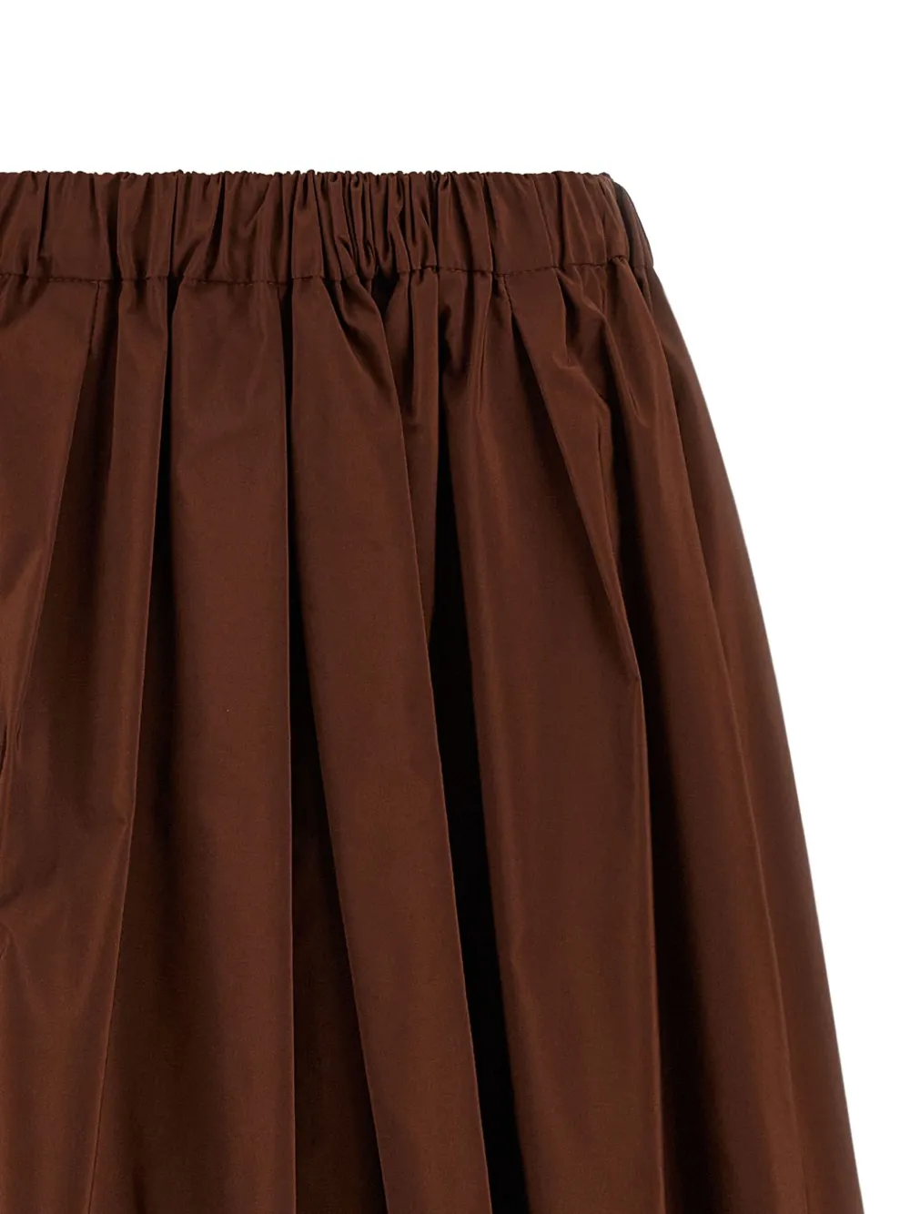 Weekend Max Mara Bruno elasticated flared skirt Bruin