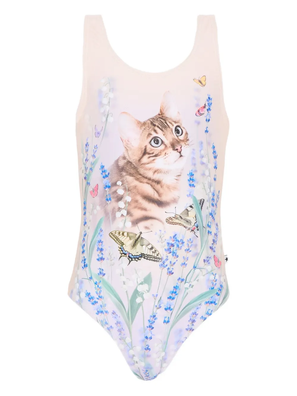 Molo butterfly floral swimsuit - Toni neutri