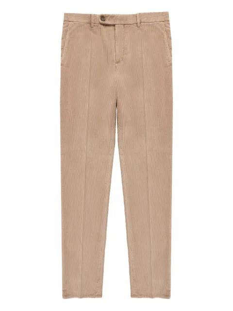 slowear straight-leg corduroy trousers