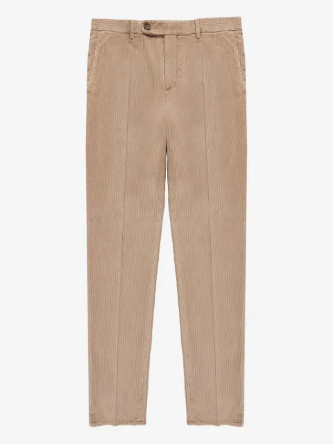 slowear straight-leg corduroy trousers