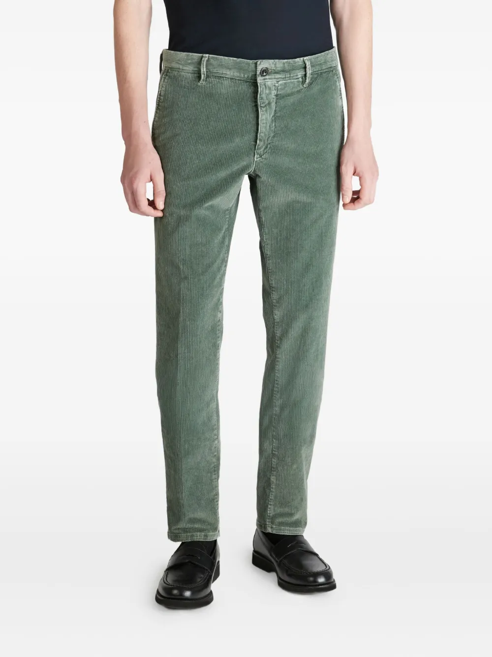 slowear Ribfluwelen broek Groen