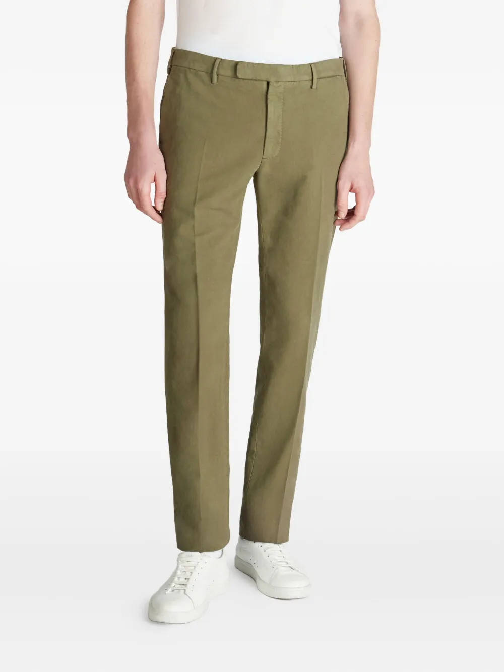  Slowear Pantalon De Costume à Plis Marqués - Vert 