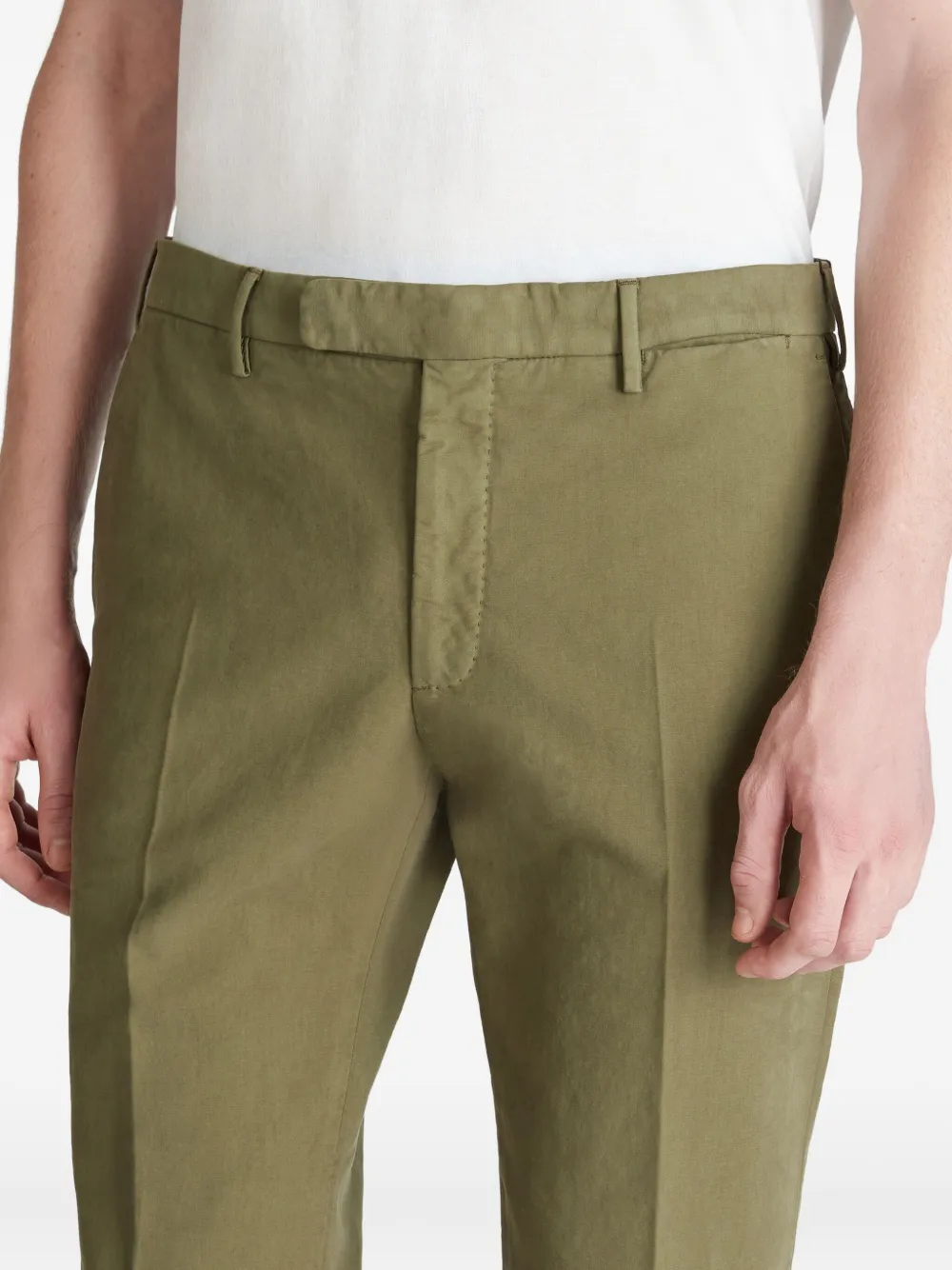 slowear Geplooide pantalon Groen