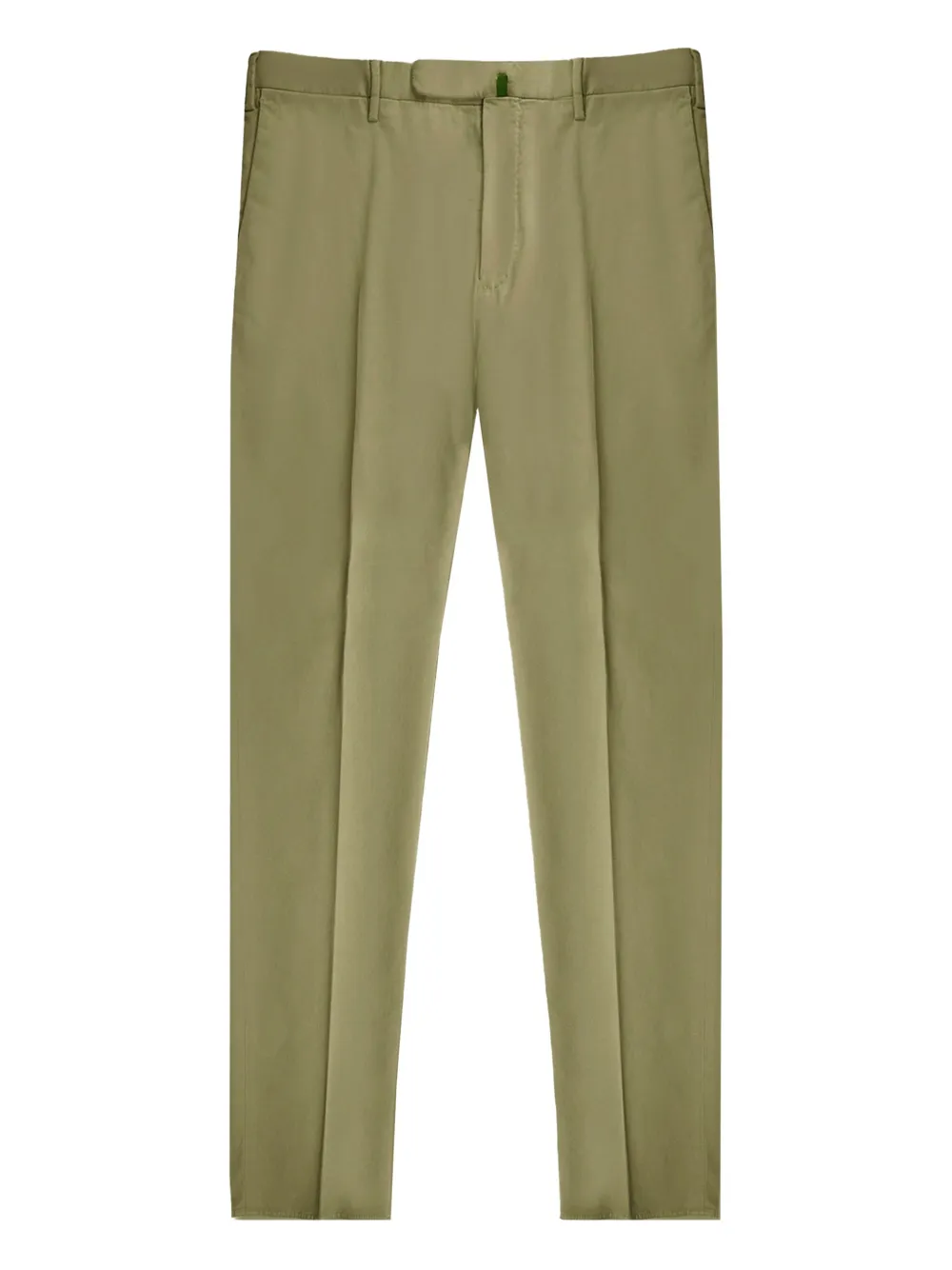 slowear pressed-crease tailored trousers | Green | Image 1