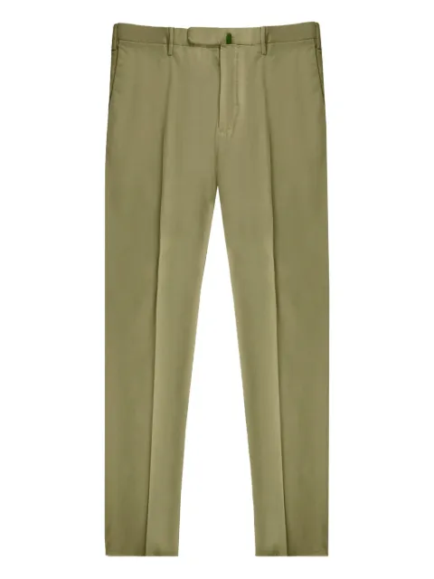 slowear pressed-crease tailored trousers