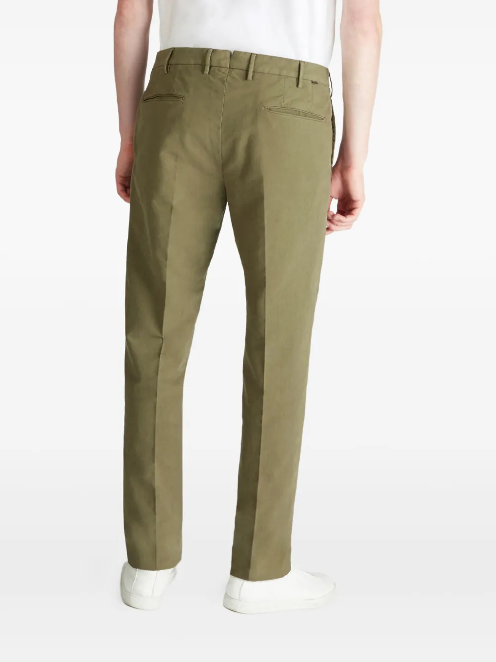slowear Geplooide pantalon Groen