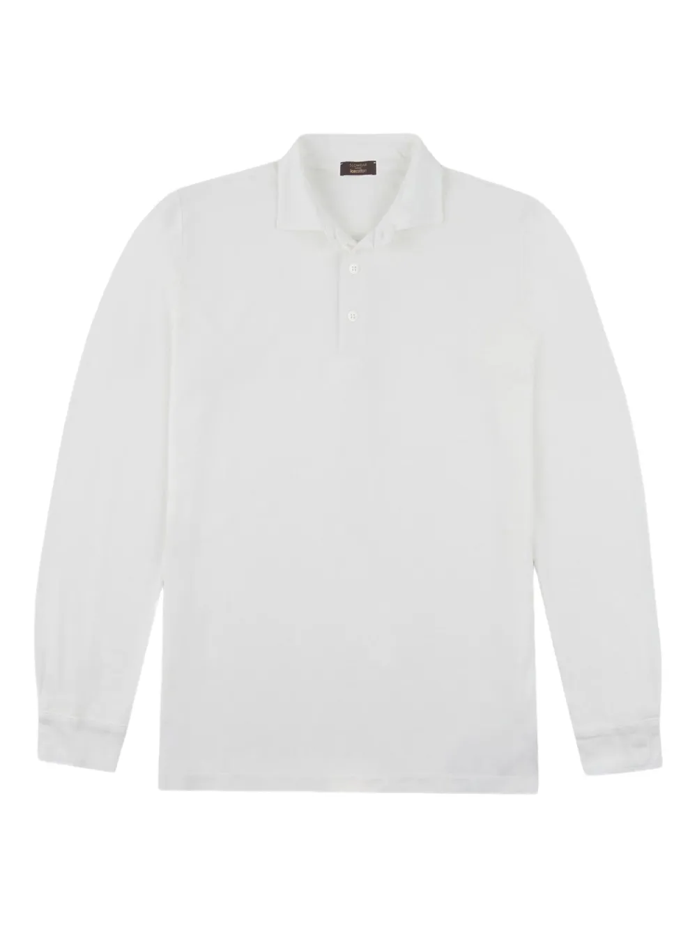 slowear long-sleeve polo shirt - Bianco