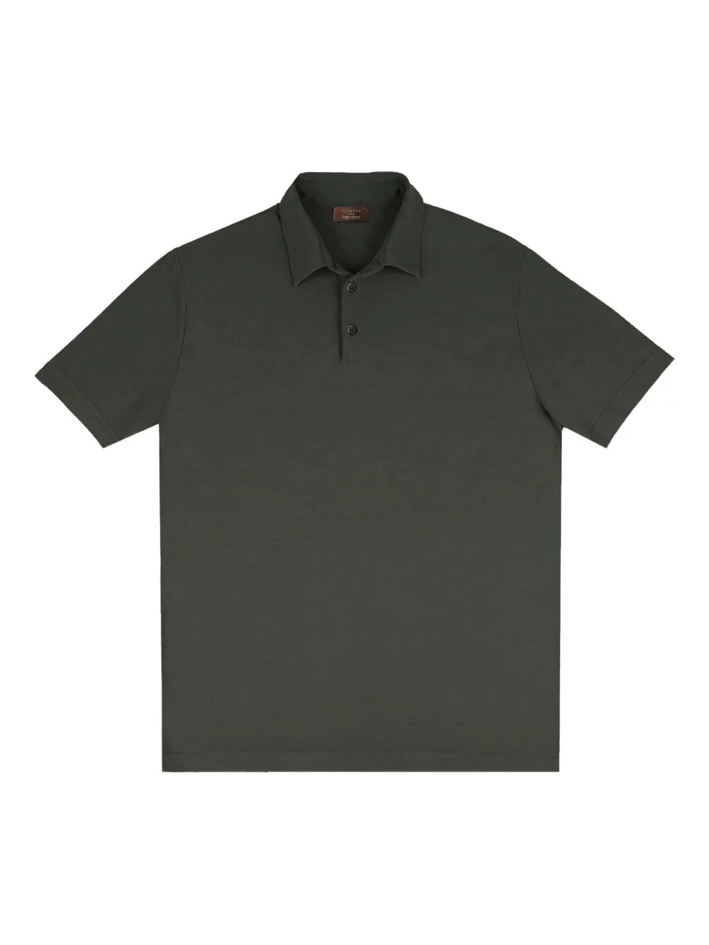 slowear Zanone short-sleeve polo shirt - Grün