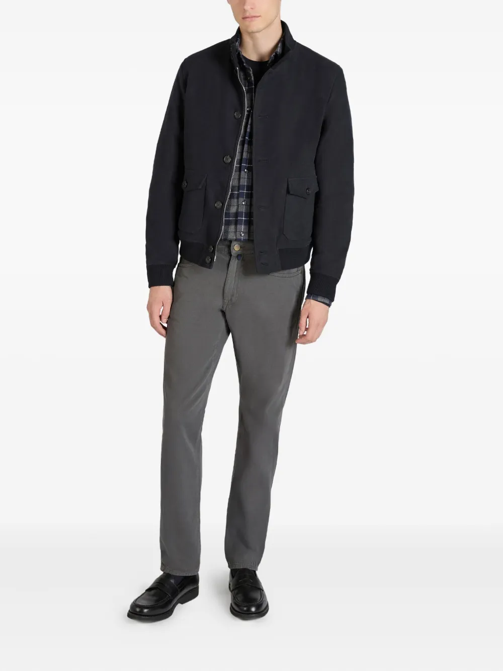 slowear button-up bomber jacket | Bomber Jackets | Image 2