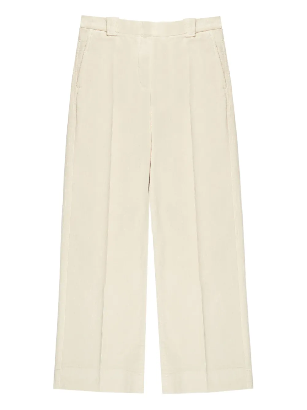 slowear pleat-detail corduroy trousers - Toni neutri