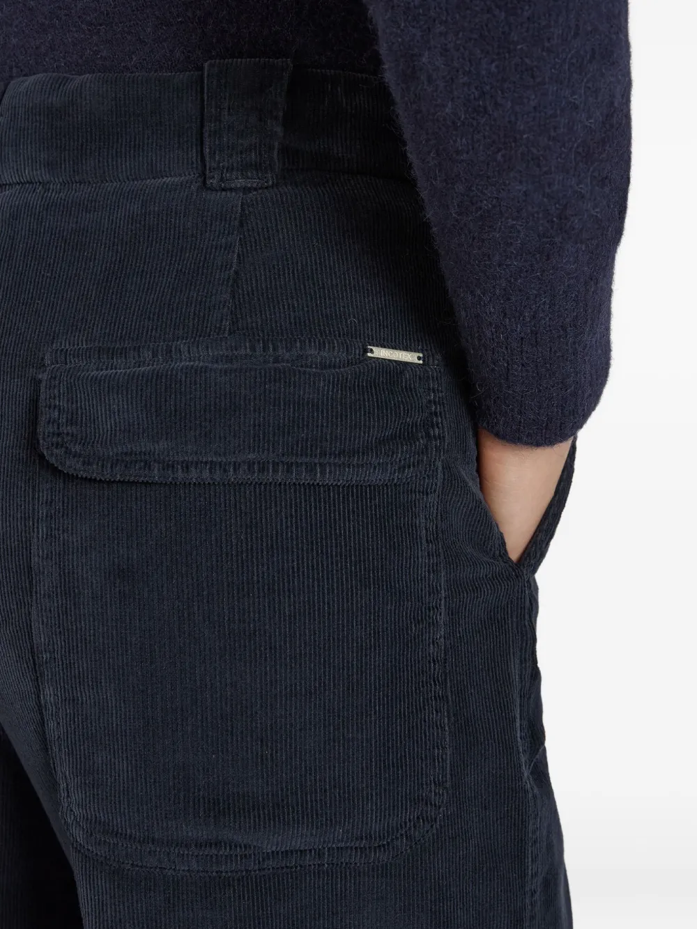 Slowear Corduroy Trousers In Blue