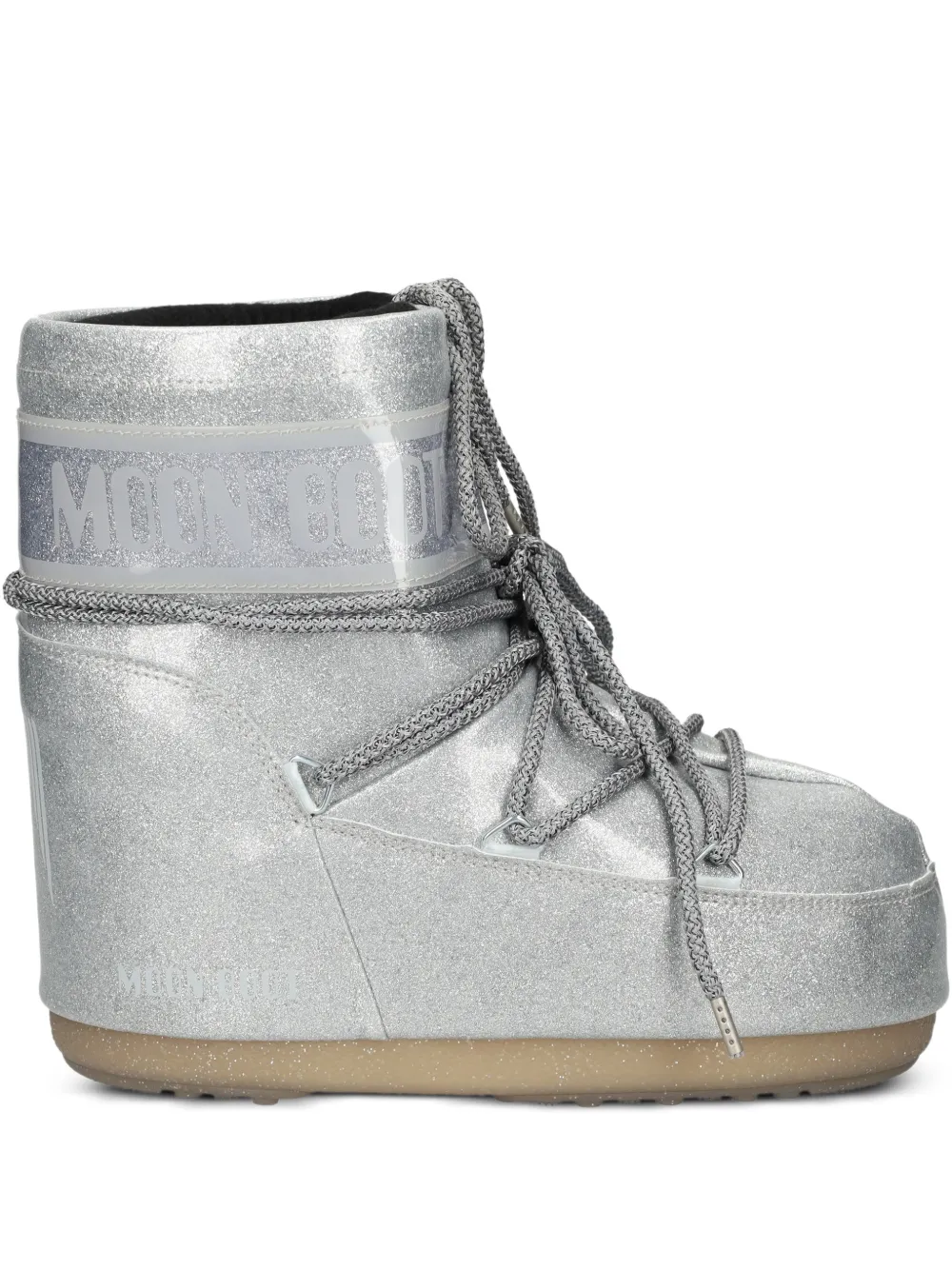 Moon Boot Icon lace-up boots | plateado | Image 1