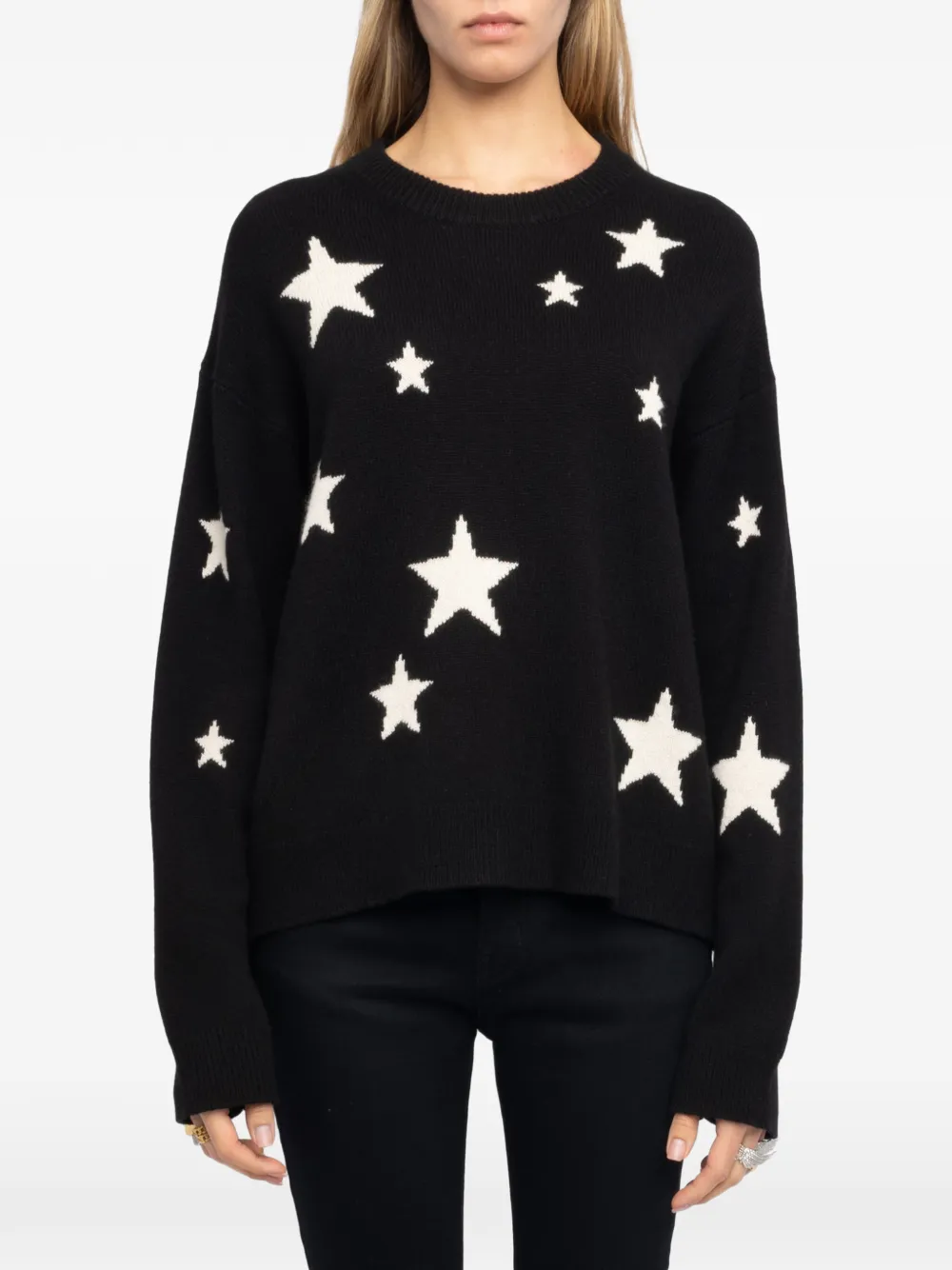 Zadig&Voltaire Trui met ster Zwart