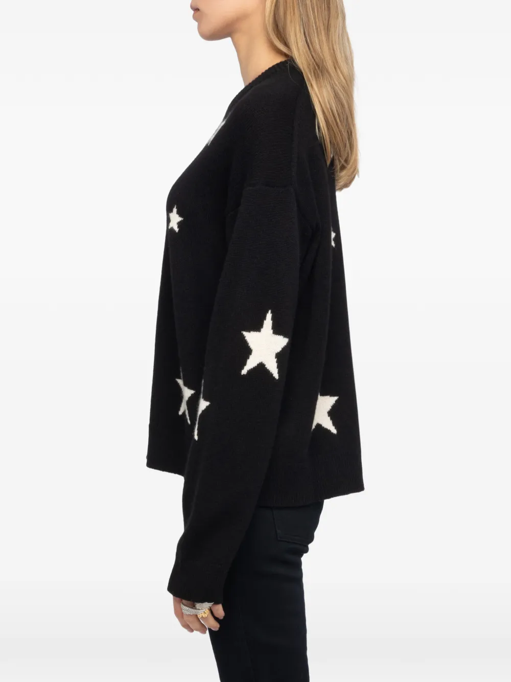Zadig&Voltaire Trui met ster Zwart